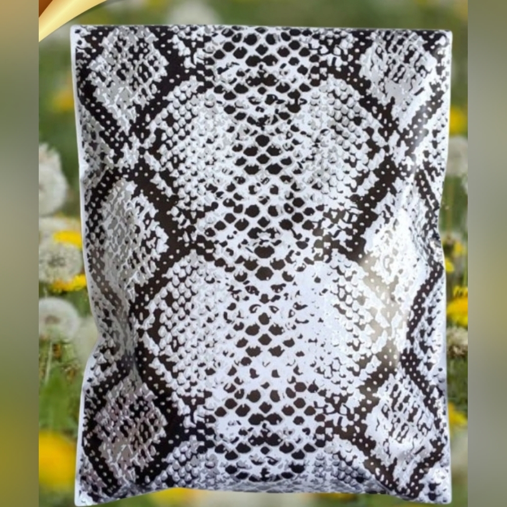 poly mailers 6x9 25 count snake print